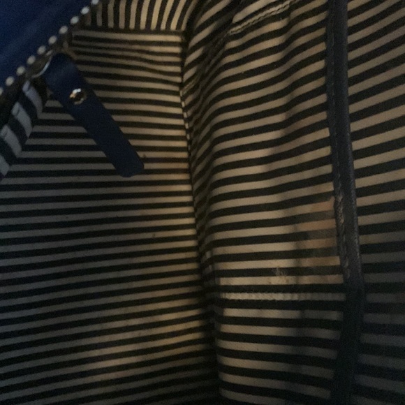Kate spade Cameron st satchel color block white and blue with matching wallet - Picture 5 of 8